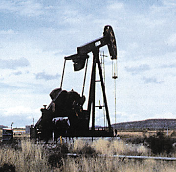 oil well. God does not mention oil from